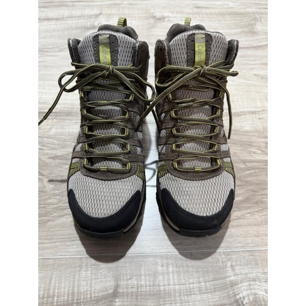 Women's Olive and Gray Hiking Boots